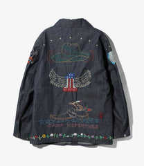 NEPENTHES x OTAKARA NYC - D.N. Coverall- Hand Embroidery