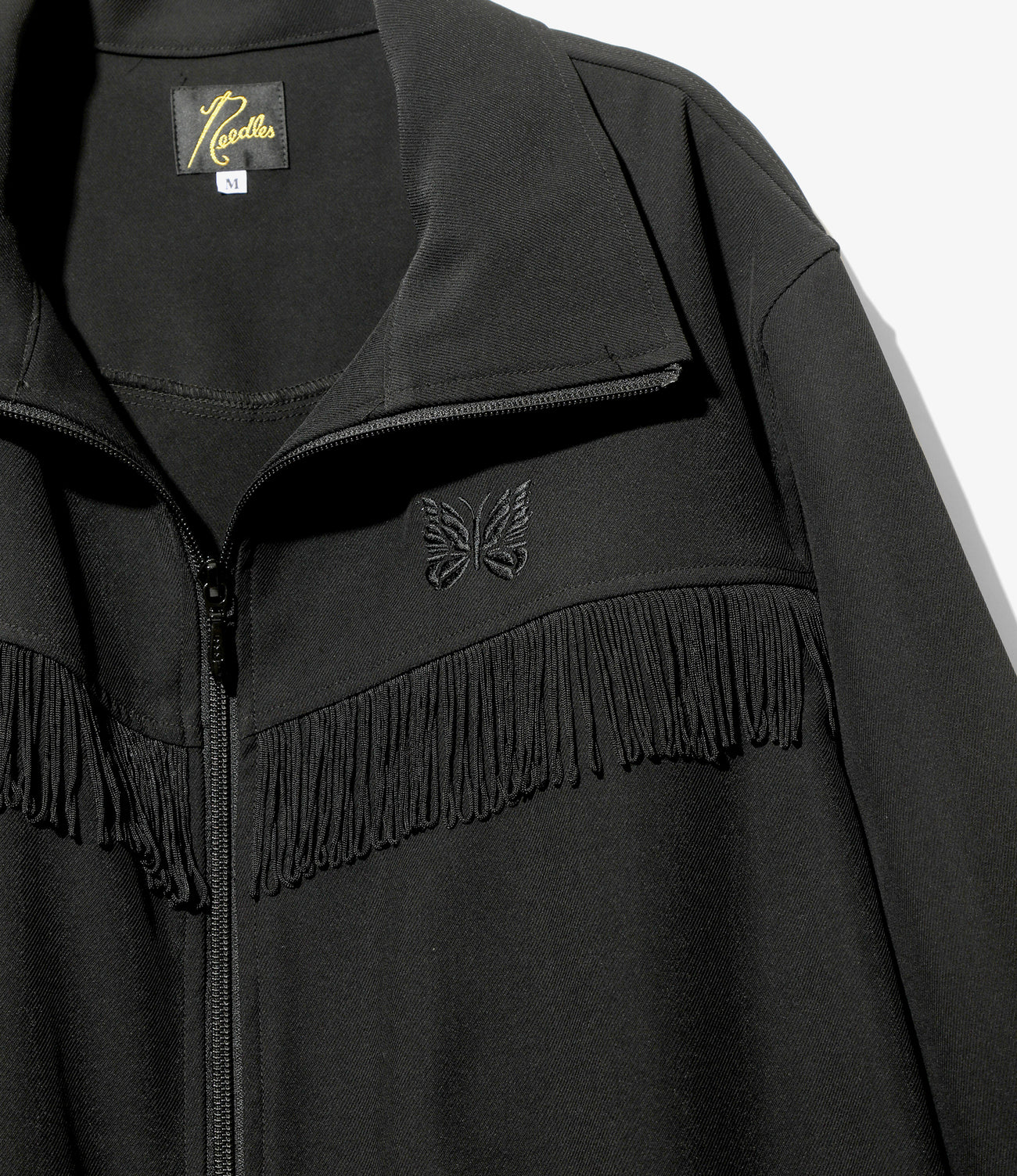 Fringe Track Jacket - Poly Kersey – NEPENTHES ONLINE STORE