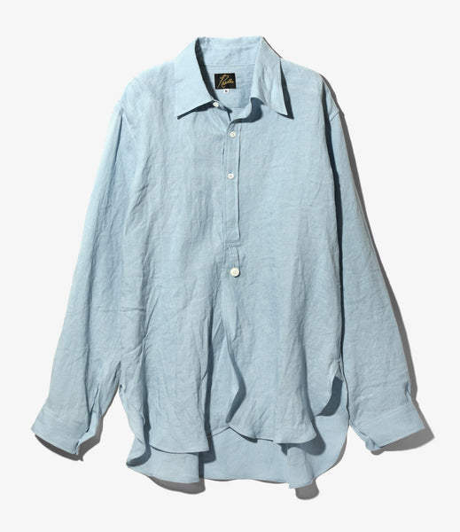 Regular Collar EDW Shirt - Linen Canvas – NEPENTHES ONLINE ...