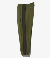 Zipped Track Pant - Poly Smooth