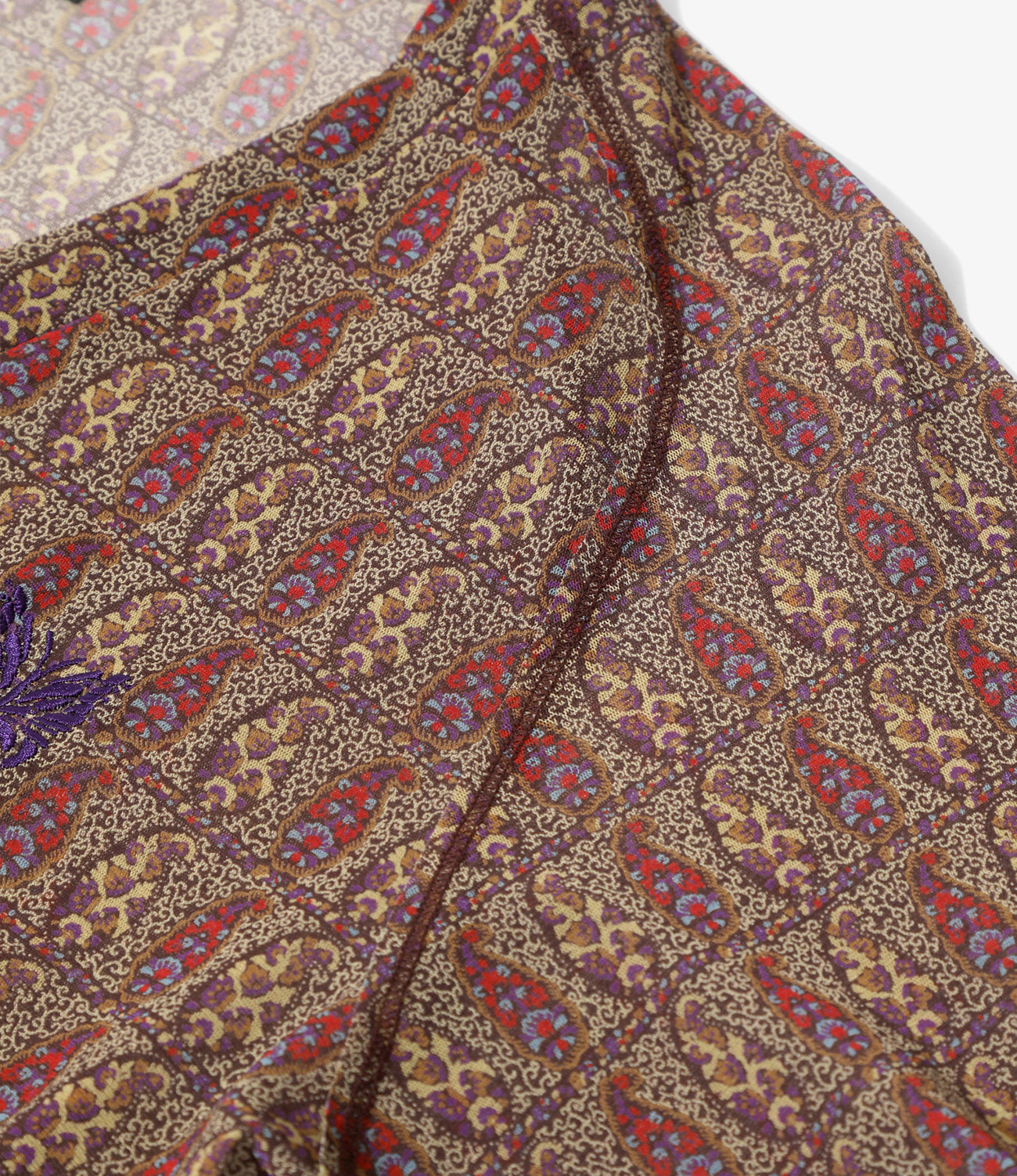 V Neck Cardigan - Poly Mesh / Paisley Printed – NEPENTHES ONLINE STORE