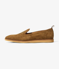 Papillon Emb. Slip-On - Suede