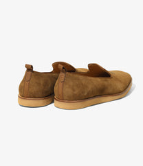 Papillon Emb. Slip-On - Suede