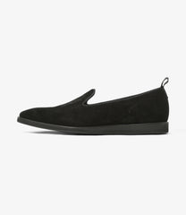 Papillon Emb. Slip-On - Suede