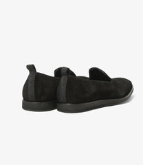 Papillon Emb. Slip-On - Suede