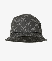 Bucket Hat - Poly Jq. / Skull&Target