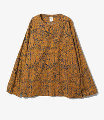 Henrry Neck Shirt - Cotton Cloth / Ethnic Printed