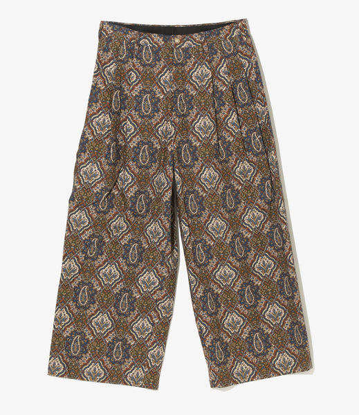 Tucked Wide Pant - Cotton Ripstop / Liberty Printed