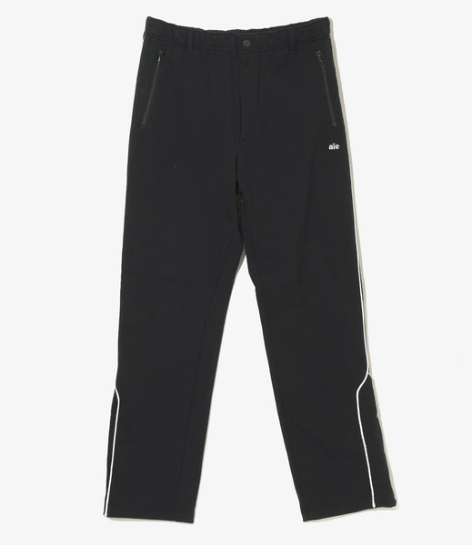 Piping Sweat Pant - Cotton Lined Pile Fleece
