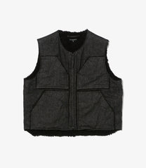 Over Vest - Cotton Cone Denim