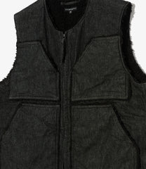 Over Vest - Cotton Cone Denim