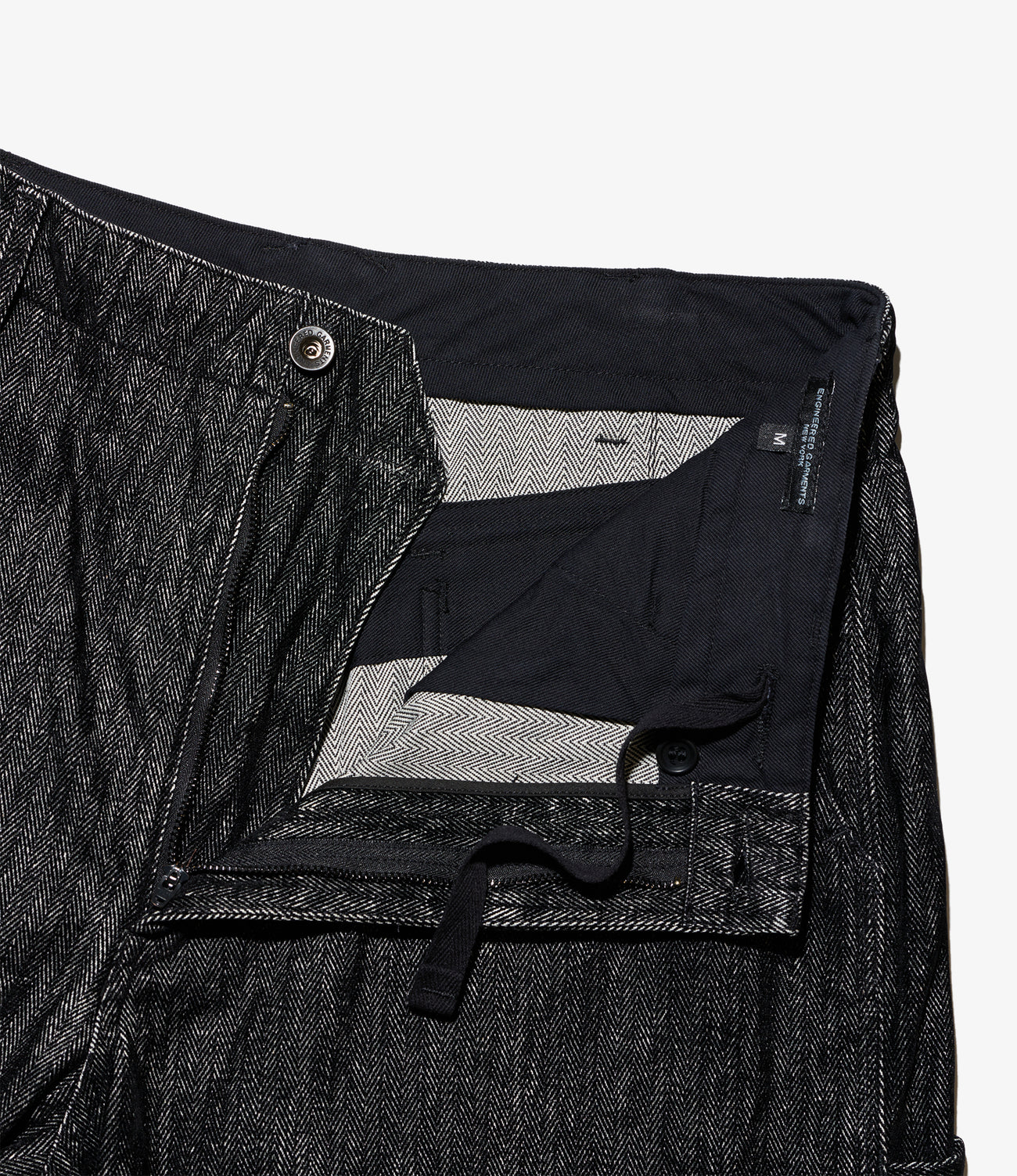 Painter Pant - Cotton Flocking Herringbone
