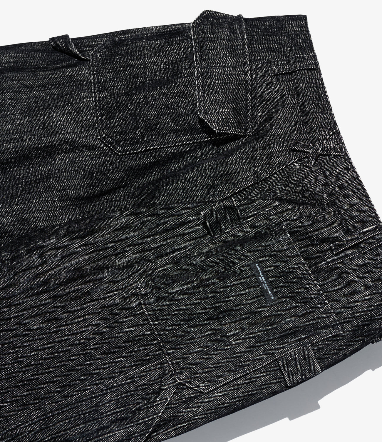 Painter Pant - Cotton Flocking Herringbone