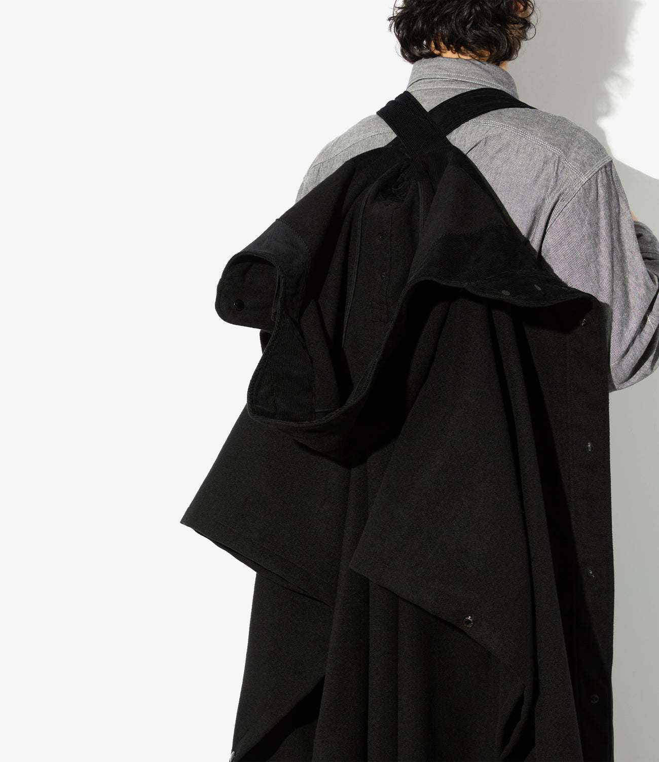 Poncho - Polyester Fake Melton