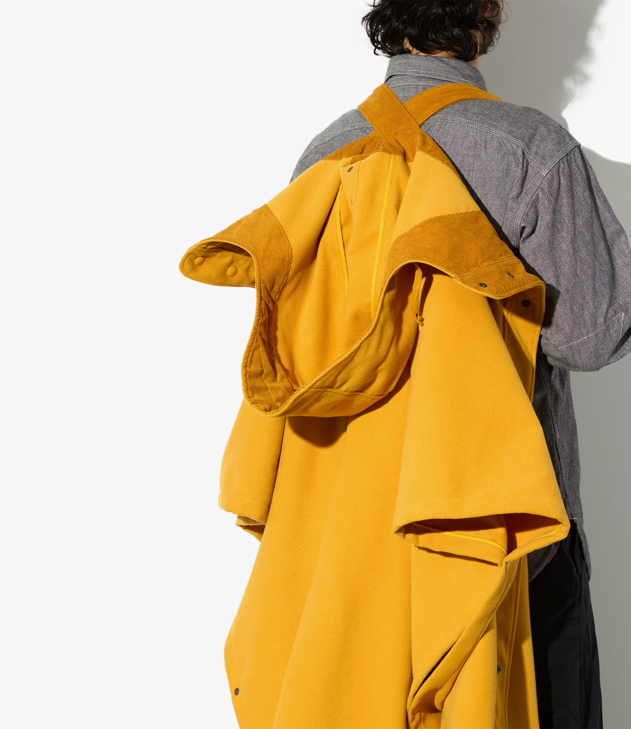 Poncho - Polyester Fake Melton