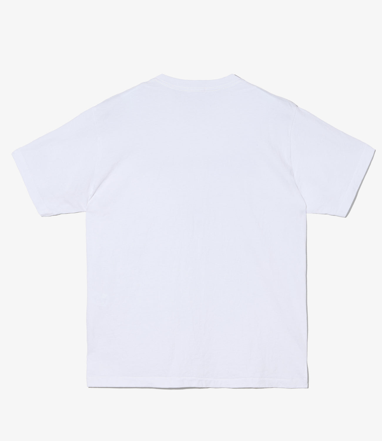 Printed Cross Neck T-Shirt - Map