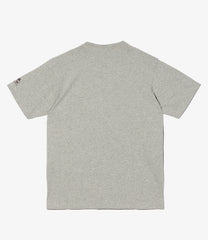 Printed Cross Neck T-Shirt - Outdoor