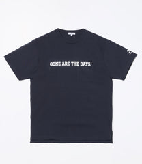 Printed Cross Neck T-Shirt - Gone