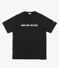 Printed Cross Neck T-Shirt - Gone