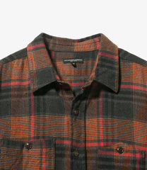 Work Shirt - Cotton Plaid Flannel