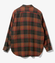 Work Shirt - Cotton Plaid Flannel