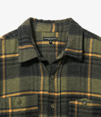 Work Shirt - Cotton Plaid Flannel