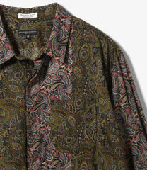 Combo Short Collar Shirt - Cotton Paisley Pt