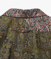 Combo Short Collar Shirt - Cotton Paisley Pt