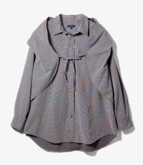 Shawl Shirt - Cotton Square Jq