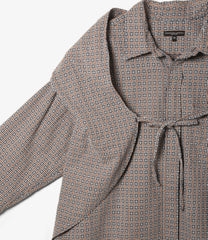 Shawl Shirt - Cotton Square Jq