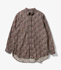 Wing Collar Shirt - Cotton Paisley Pt