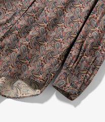 Wing Collar Shirt - Cotton Paisley Pt