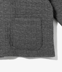 Knit Cardigan - PC Quilted Jersey