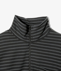 Zip Mock Neck  - PC St. Jersey