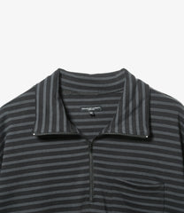 Zip Mock Neck  - PC St. Jersey