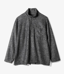 Zip Mock Neck - WP Melange Knit