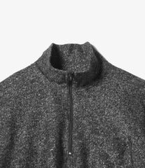 Zip Mock Neck - WP Melange Knit