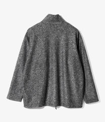 Zip Mock Neck - WP Melange Knit