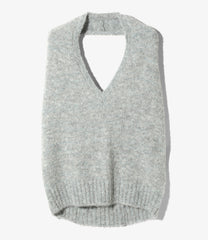 Utility Vest - Loop yarn Knit