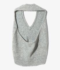 Utility Vest - Loop yarn Knit