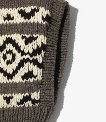 Cowichan Knit Vest