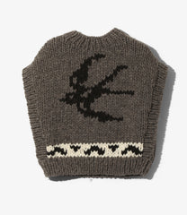 Cowichan Knit Vest