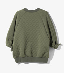 Ribbon Pullover Tee - Quilting Jacquard