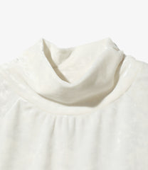 Arch Frill Turtle Neck Tee - Velour