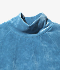 Arch Frill Turtle Neck Tee - Velour