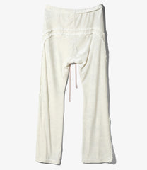 Arch Frill Pants - Velour