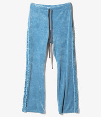 Arch Frill Pants - Velour