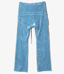 Arch Frill Pants - Velour