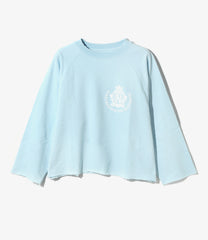 Printed Crest Crew Sweatshirt