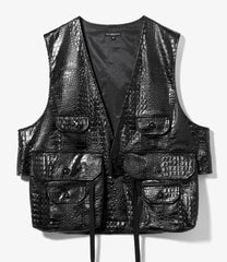 Fowl Vest - Alligator Embossed